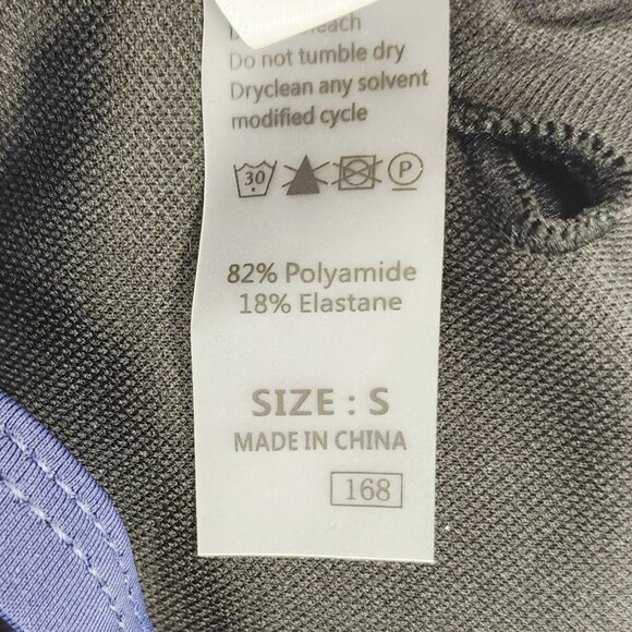 Womens Navy  Tropical High Waisted Bikini Set Adjustable Straps Size S  Dokotoo - Picture 3 of 9